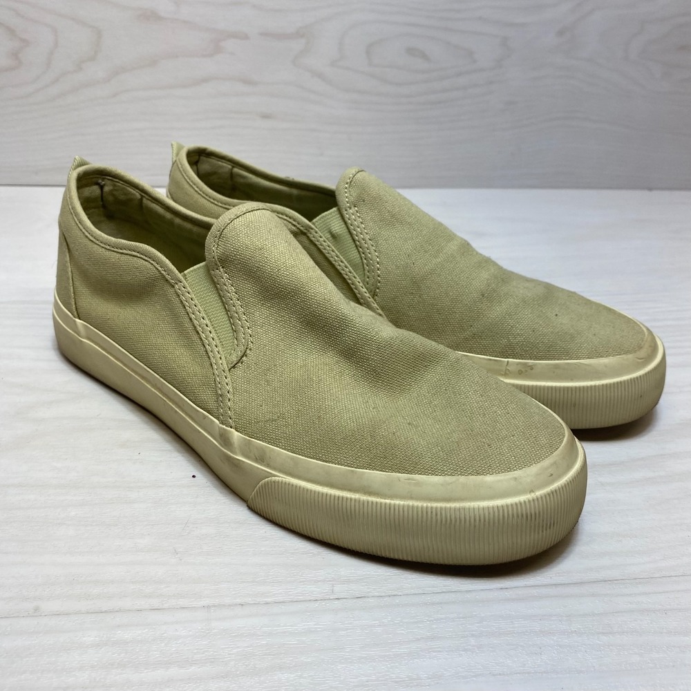 Everlane Eucalyptus The Forever Skater Sneaker Unisex W9.5/M8 Canvas Slip On